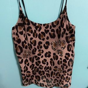 Woman’s Leopard Print Tank